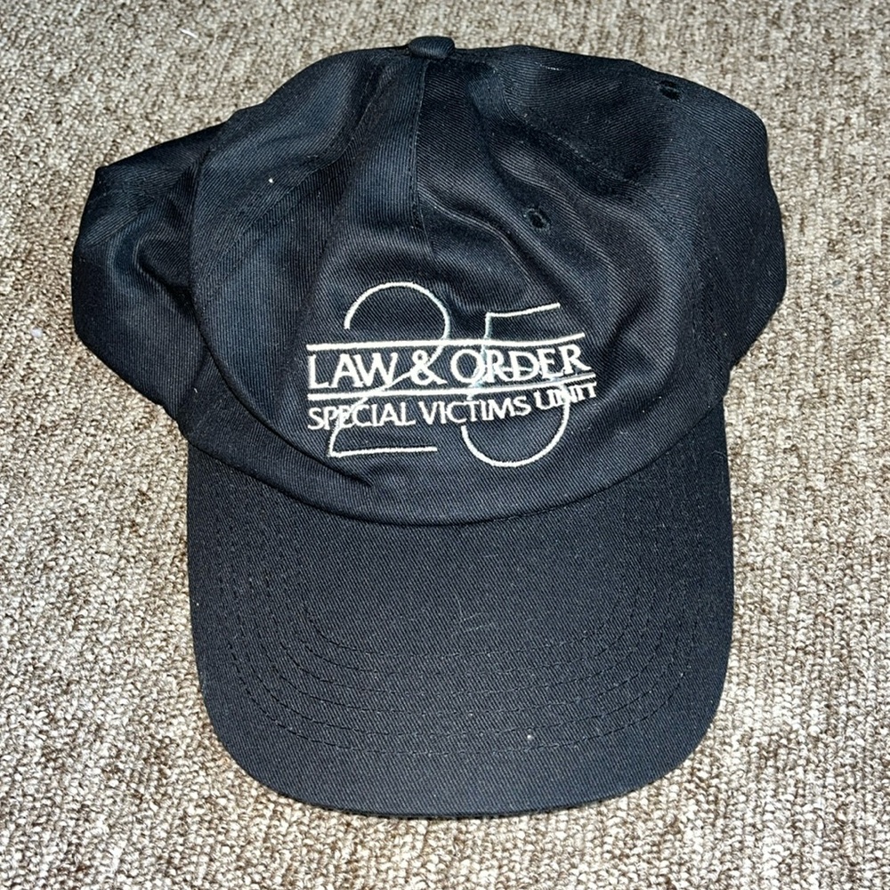 Limited edition Law and Order SVU 25th anniversary hat